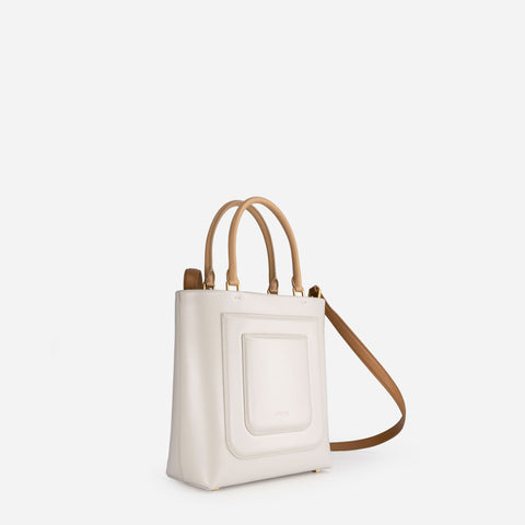 Art Deco Tote - Off White